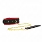Preview: Adjustable Collar and Leash Made of Simple Fabric – Kink