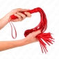 Preview: KINK - ROTE WEICH-PVC-PEITSCHE 70 CM