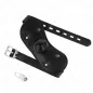 Preview: Ball Gag Mundmaske Mit Schloss Verstellbar 42-60cm – Kink