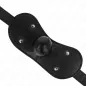 Preview: Ball Gag Mundmaske Mit Schloss Verstellbar 42-60cm – Kink