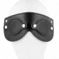 Preview: Kunstledermaske Mit Abnehmbaren Augenabdeckungen – Kink