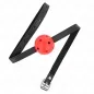 Preview: Simplicity Red Breathable 4.5cm Ballgag 62 X 1.5cm – Kink