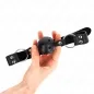 Preview: Atmungsaktiver Ball 4cm Knebel Mit Doppelniet Schwarz – Kink