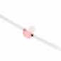 Preview: Pink pacifier-shaped tip 5.5 x 4 cm Adjustable 43-60 cm – Kink