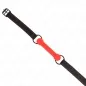 Preview: Bone gag with faux leather strap, red, adjustable 41-57cm – Kink