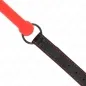 Preview: Bone gag with faux leather strap, red, adjustable 41-57cm – Kink