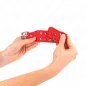 Preview: Bracelets with Double Row of Adjustable Rivets Red – Kink