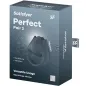 Preview: Perfect Pair 2 Multivibrator 2 In 1 Cock Ring Gray | Satisfyer