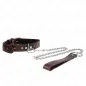 Preview: Necklace with leash 65cm, heart details 52.5 x 2.5cm – Kink