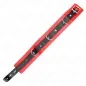 Preview: Collar with leash 65cm with strap Red 54 x 4.5cm – Kink