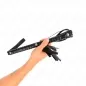 Preview: Peitsche Mit Schwarzem Strukturiertem Griff 48.5cm – Kink