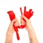 Preview: Rote Breitschwanzpeitsche 48.5cm – Kink