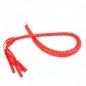 Preview: Schlangenpeitsche Mit Rotem Handring 65cm – Kink