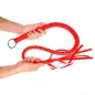 Preview: Schlangenpeitsche Mit Rotem Handring 65cm – Kink