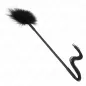 Preview: Silicone whip with feathers for tickling, 47cm – Kink