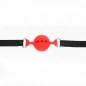 Preview: MORDAZA 55 X 2cm Ball 4.5cm Vollsilikon Größe M Rot – Kink
