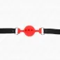 Preview: MORDAZA 55 X 2cm Ball 4cm Vollsilikon Größe S Rot – Kink