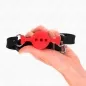 Preview: MORDAZA 55 X 2cm Ball 4cm Vollsilikon Größe S Rot – Kink