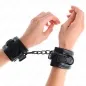 Preview: Black Adjustable Wrist Cuffs 20-30cm x 6cm – Kink
