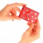 Preview: Handgelenkfesseln Mit Druckverschluss Voller Nieten Rot – Kink