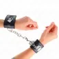 Preview: Wrist cuffs with lock closure, black – Kink
