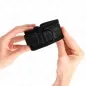 Preview: Dark Lace Cuffs Neoprene Handgelenk Manschetten Schwarz – Kink