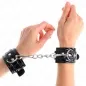 Preview: Shiny neoprene hand cuffs – Kink