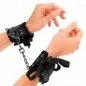Preview: Scandal Wrist Cuffs Black Lace Details – Kink