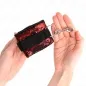 Preview: Scandal Wrist Cuffs Red-Black – Kink