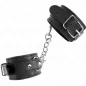 Preview: Thin Wrist Cuffs Black Adjustable 21-33cm – Kink