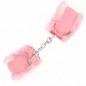 Preview: Pink fur-lined wrist cuffs – Kink