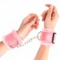 Preview: Pink fur-lined wrist cuffs – Kink