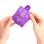 Preview: Padded wrist cuffs with holes, purple – Kink
