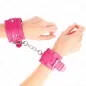 Preview: Wrist restraints Raspberry Rose – Kink