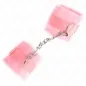 Preview: Beginner Pelzhandmanschetten Rosa 30 X 7cm – Kink