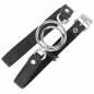 Preview: Gag with multiple O-rings, 5cm, black, 63 x 2.5cm – Kink