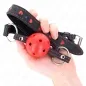 Preview: Hollow Hard Red Ball Gag Model 2 65 x 2.5 cm – Kink