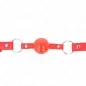 Preview: Tpe-Ball 4cm Knebel Mit Rojo-Schloss 60 X 2cm – Kink