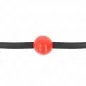 Preview: Roter Einzelner Fester Ball 4cm Gag 65 X 1.5cm – Kink