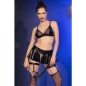 Preview: CHILIROSE - CR 4716 3-TEILIGES SET SCHWARZ S