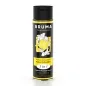 Preview: Flasche Bruma 3-in-1 Massageöl, Piña Colada Duft, 100 ml, schwarzes Design mit gelben Akzenten.