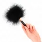 Preview: Black and gold metal tickle feathers 18cm – Kink