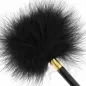 Preview: Black and gold metal tickle feathers 18cm – Kink