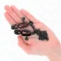Preview: Flat chain nipple clamps black 30cm – Kink