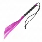 Preview: Mini silicone whip with 6 purple beads, 26cm – Kink