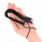 Preview: Mini silicone whip with 6 black beads, 26cm – Kink