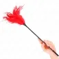 Preview: Mehrere Rote Kitzelfedern 45cm – Kink