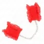 Preview: Elastic Lace Wrist Cuffs, Red – Kink