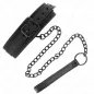 Preview: Neoprene Bondage Collar Model 1 with Belt 78cm – Kink