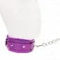 Preview: Collar and Leash 65cm With Restrictions Purple – Kink